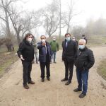 El alcalde de Valladolid, Óscar Puente, realiza el anuncio durante su visita al Parque de "El Tomillo"