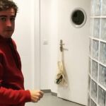Fernando Alonso, durante el desafío de Gasol
