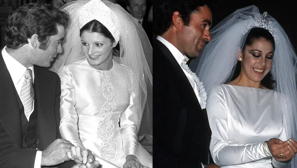 Francisco Rivera, "Paquirri", durante sus bodas con Carmina e Isabel Pantoja.