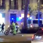 La Guardia Urbana tuvo que reducir al indigente agresivo