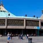 CIUDAD DE MÉXICO (MÉXICO), 23/11/2020.- Fotografía de la Basílica de Guadalupe, hoy en Ciudad de México (México). La Basílica de Guadalupe, situada en el norte de Ciudad de México, permanecerá cerrada del 10 al 13 de diciembre para evitar aglomeraciones de fieles cuando se festeja a la virgen y evitar así su consiguiente riesgo sanitario, informó este lunes el Gobierno capitalino. EFE/José Pazos