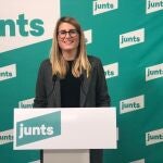 La vicepresidenta de JxCat, Elsa Artadi.