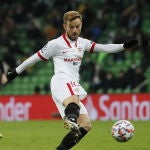 El chut de Rakitic que se convirtió en el 0-1 para el Sevilla