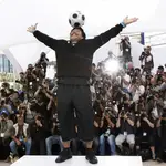 Diego Armando Maradona, en el Festival de Cannes de 2008.