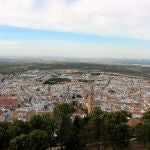 Espectacular vista de la ciudad de Estepa desde el Cerro de San Cristóbal
