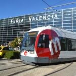 Tranvía en Feria Valencia