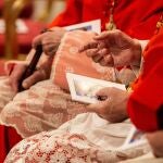 Los trece nuevos elegidos deberán recoger su birreta, su anillo y la bula que les acredita como cardenales.