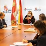 La consejera de Familia e Igualdad de Oportunidades, Isabel Blanco, preside la constitución de la Mesa del Diálogo Social en materia de Igualdad y Conciliación