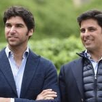 Los toreros Francisco Rivera Ordóñez y Cayetano Rivera Ordóñez durante la presentación del " Mano a Mano " con motivo de la Feria del Corpus de Granada 201613/05/2016Granada