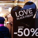 Compras en el Black Friday.