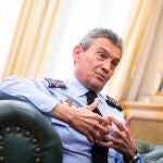 El ya ex Jefe de Estado Mayor de la Defensa, general Miguel Ángel Villarroya