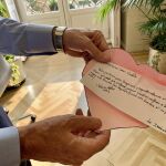 Una niña murciana se dirigió al alcalde Murcia pidiendo que dejará moverse libremente a los Reyes Magos para repartir los regalos