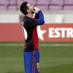 El homenaje de Messi a Maradona en el Barcelona-Osasuna