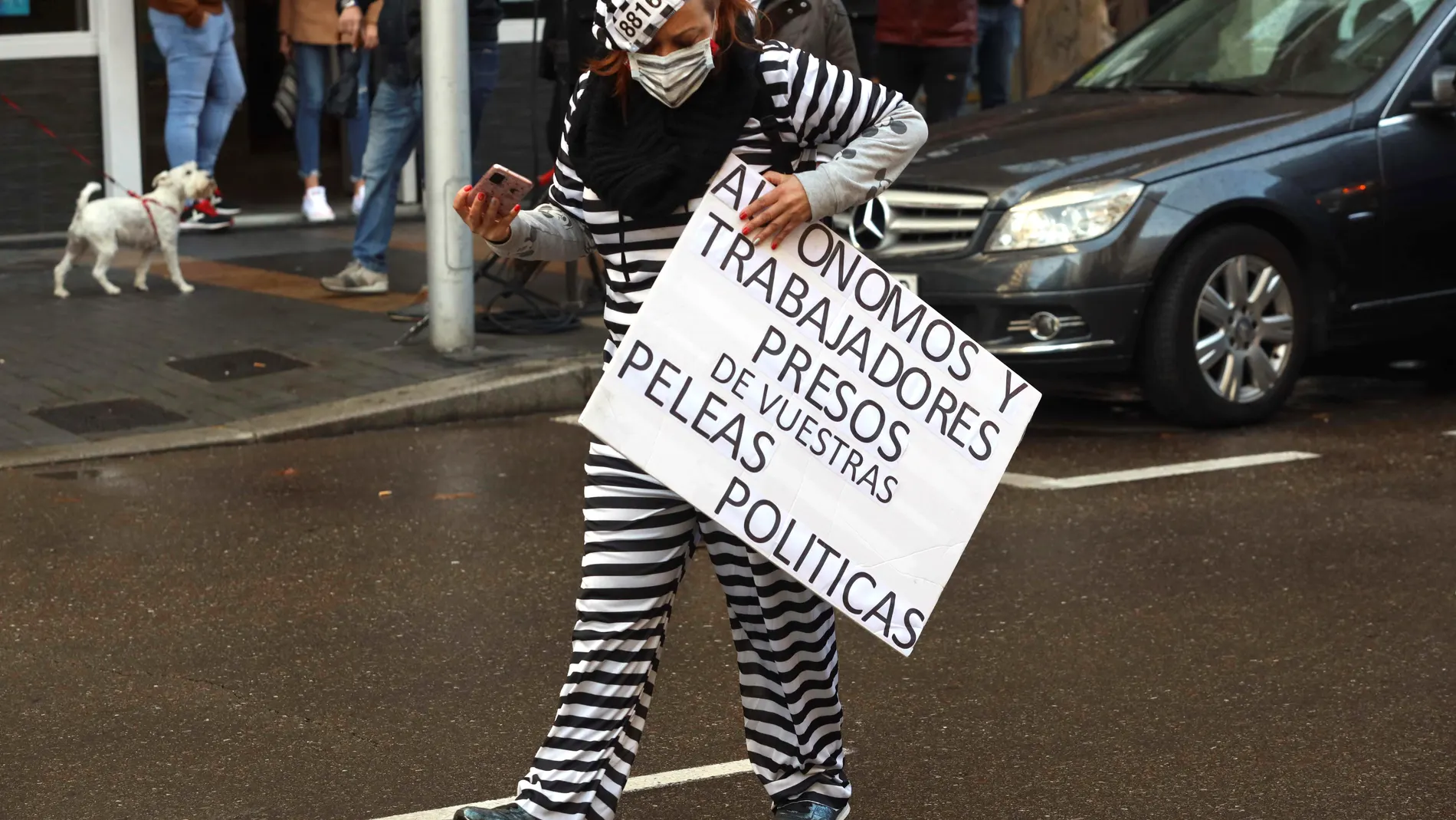 Miles de autónomos protestaron este fin de semana para que se extiendan las ayudas