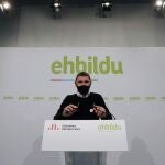 El coordinador general de EH Bildu, Arnaldo Otegi