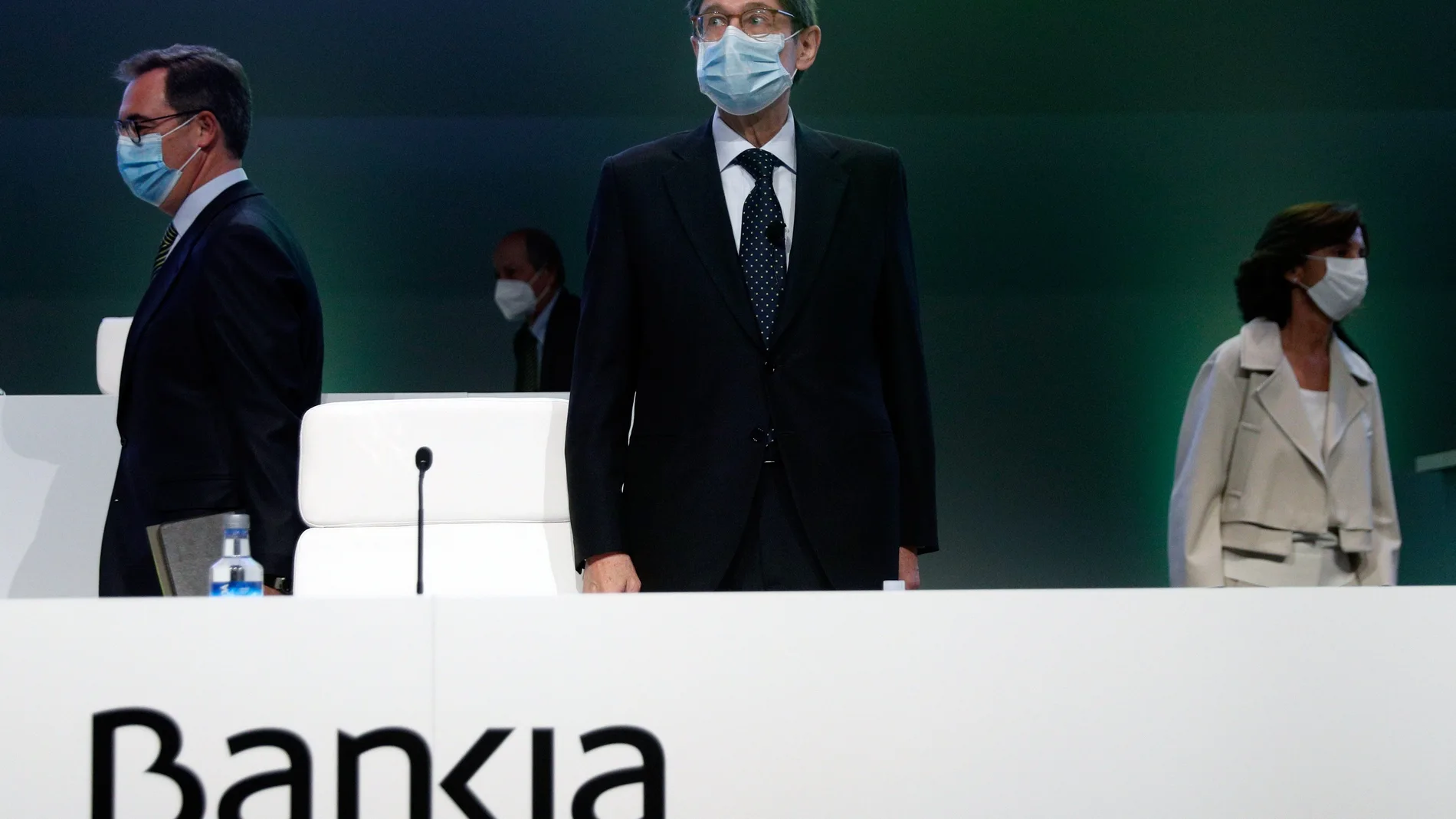 Bankia aprueba en su junta de accionistas su fusión con CaixaBank