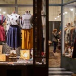 Imagen de una tienda de ropa situada en el centro de Madrid
