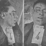 Imagen del cadáver del padre dominico José Gafo Muñiz