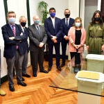 Begoña Villacís, junto a los participantes y premiados de esta edición
