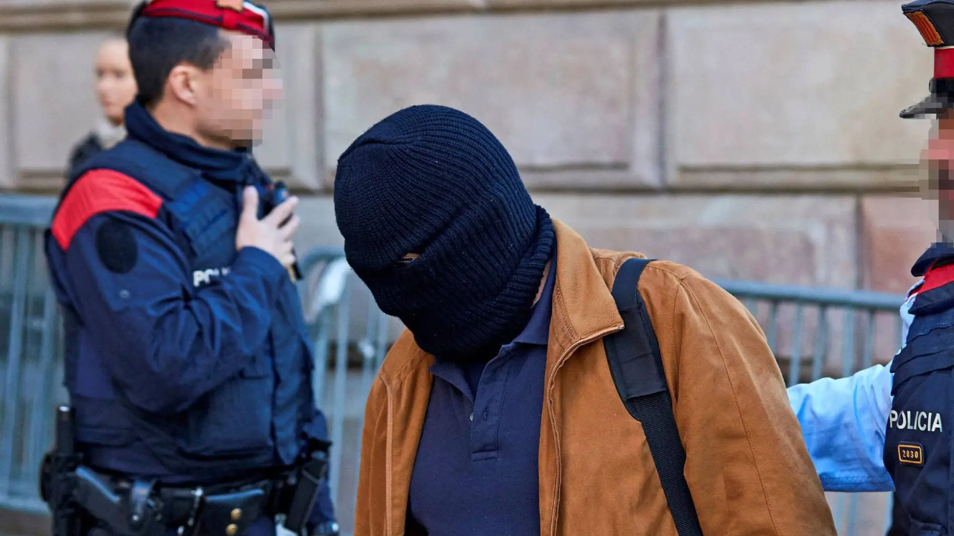 El acusado, Joaquín Benítez, en una comparecencia judicial