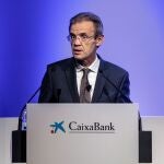 El presidente de CaixaBank, Jordi Gual