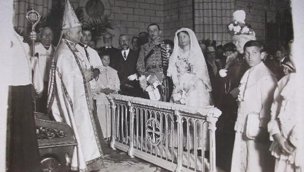 Una imagen de Jaime Quiroga el día de su boda