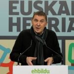 El coordinador general de EH Bildu, Arnaldo Otegi