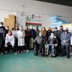 La ONG con el material que ha enviado a Cabo Verde