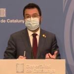 El vicepresidente de la Generalitat, Pere Aragonès