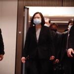 La presidenta taiwanesa Tsai Ing-wen