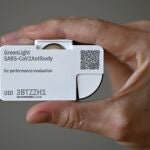 "La difícil interpretación de los resultados de estas pruebas de detección rápida de anticuerpos para autodiagnóstico puede generar una angustia innecesaria y una mayor sobrecarga de un sistema sanitario", dicen los microbiólogos. (Martin Schutt/dpa-Zentralbild/dpa via AP)