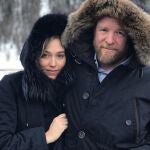 El director de cine Guy Ritchie y su mujer, la actriz Jacqui Ainsley