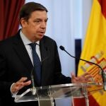 El ministro de Agricultura, Luis Planas