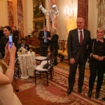 El Secretario de Estado, Mike Pompeo, durante una recepción navideña a diplomáticos extranjeros en la Casa Blanca el pasado año