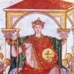 Representación de Otón II, rey de Alemania e Italia y emperador del Sacro Imperio Romano Germánico