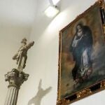 Vista del cuadro de la Inmaculada de Murillo que se puede ver en la iglesia de San Vicente Mártir de Sevilla