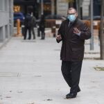 El ex jefe de la Unidad Central de Apoyo Operativo (UCAO) Enrique García Castaño, a su llegada a la Audiencia Nacional para declarar