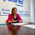 La portavoz del PP, María José Catalá