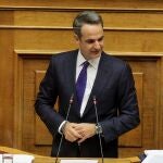 El primer ministro de Grecia, Kyriakos Mitsotakis.16/12/2020