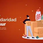 Gráfico de la campaña 'Sigue la cadena de solidaridad' organizada por Cesur (Asociación de Empresarios del Sur de España)