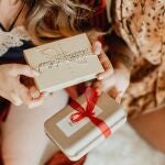 Imagen de recurso de un regalo de Navidad