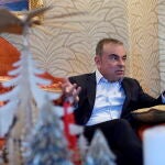 Carlos Ghosn durante una entrevista en Beirut, el pasado 16 de diciembre