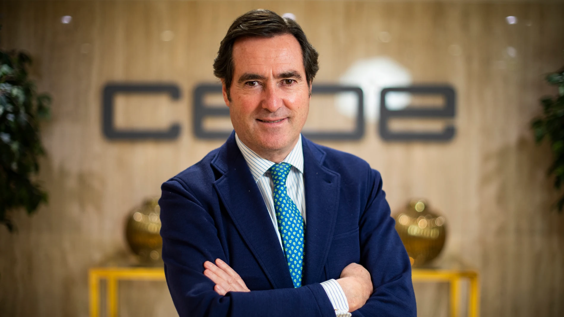 Entrevista al presidente de la CEOE, Antonio Garamendi.