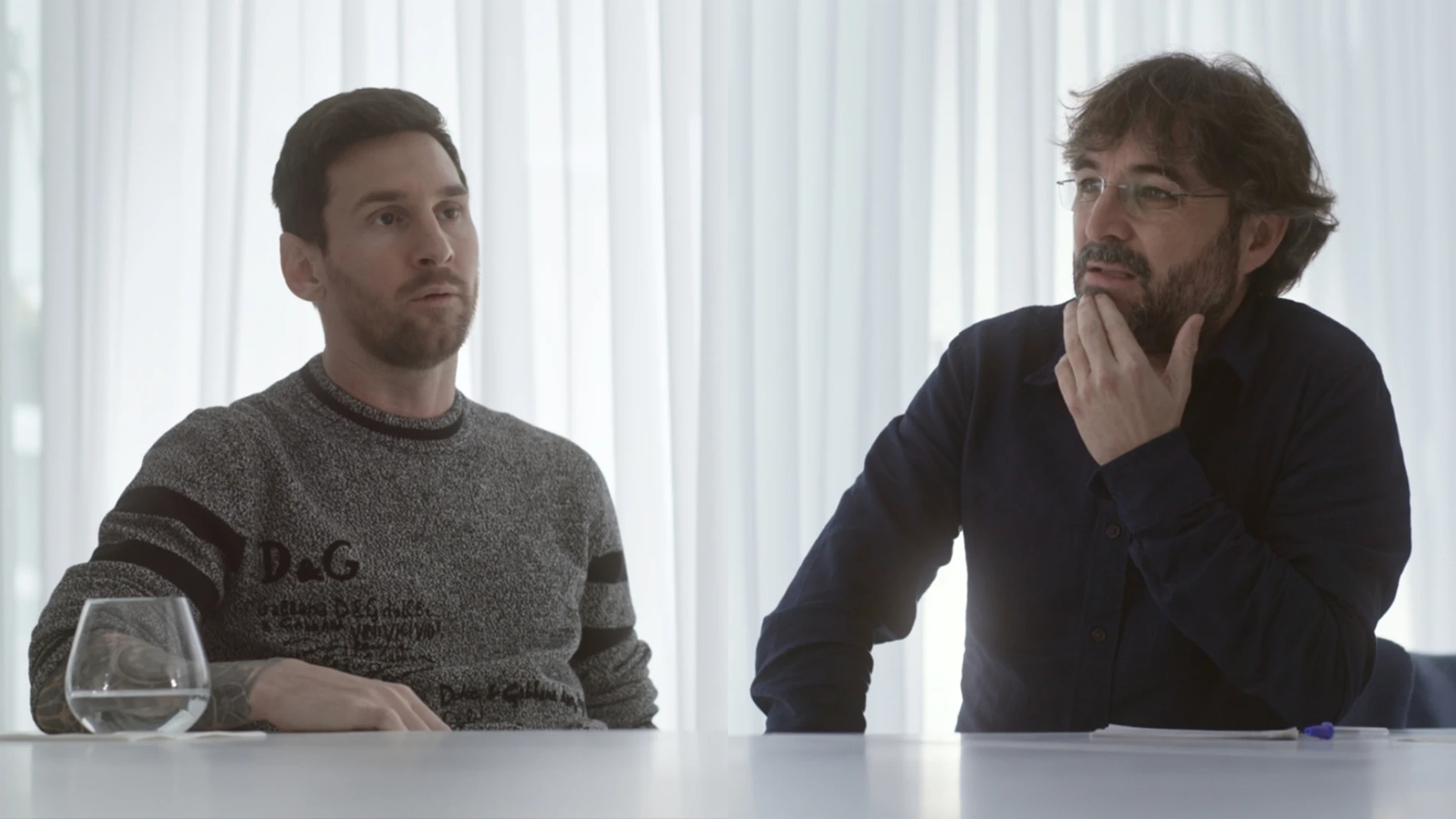 EVOLE ENTREVISTA A MESSI