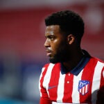 Thomas Lemar con el Atlético de Madrid.