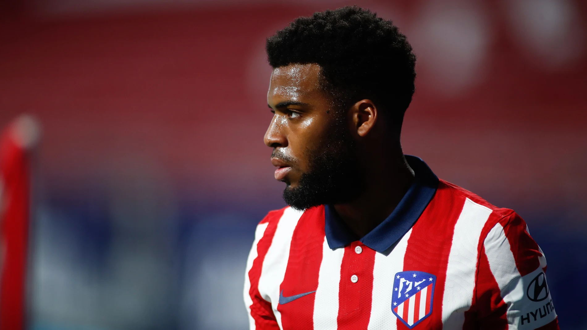 Thomas Lemar con el Atlético de Madrid.