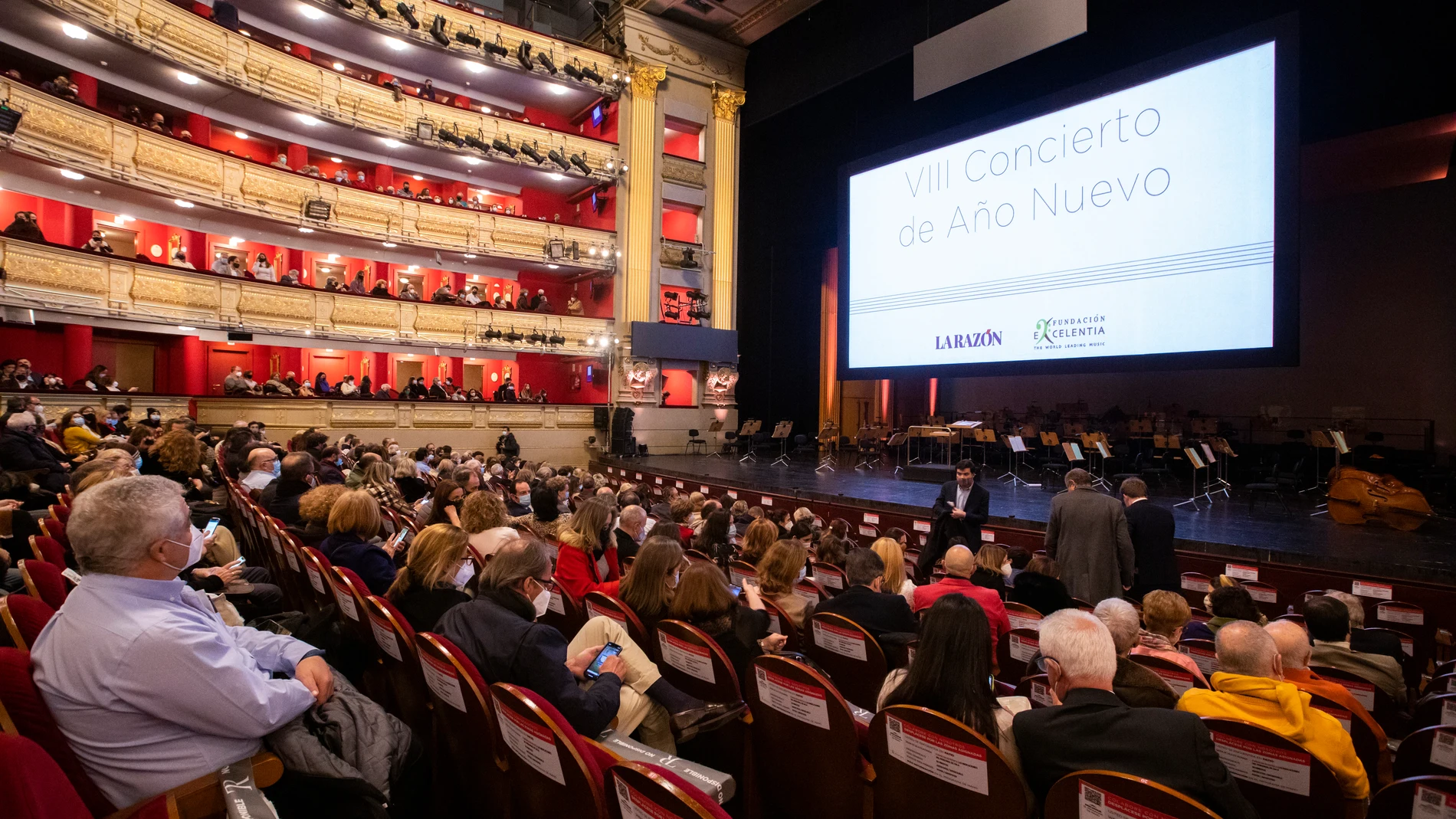 01-01-2021. © Jesús G. Feria.Concierto de Año Nuevo en el Teatro Real organizado por La Razón.