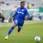 Abdoulay Diaby con el Getafe.