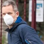 Iñaki Urdangarín a su llegada al Centro Don Orione