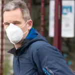 Iñaki Urdangarín a su llegada al Centro Don Orione